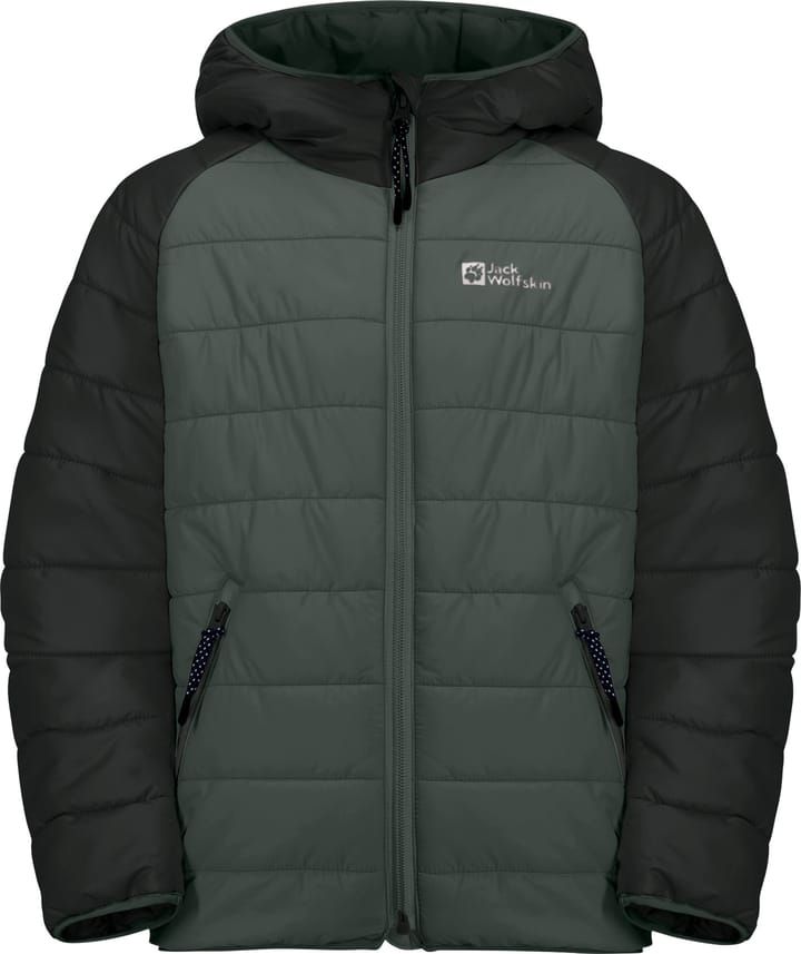 Jack Wolfskin Kids' Zenon Jacket Slate Green/Black Jack Wolfskin