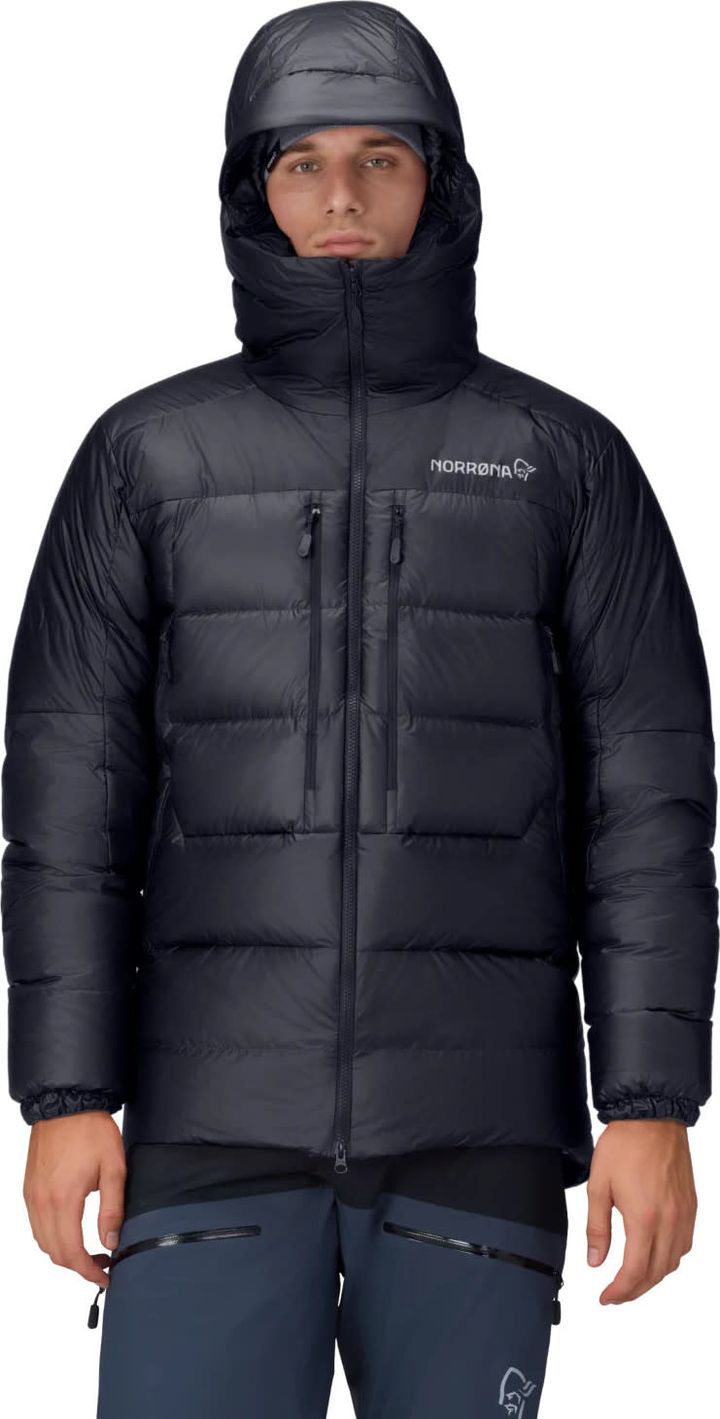 Norrøna Women's Trollveggen Down800 Hood  Caviar Norrøna