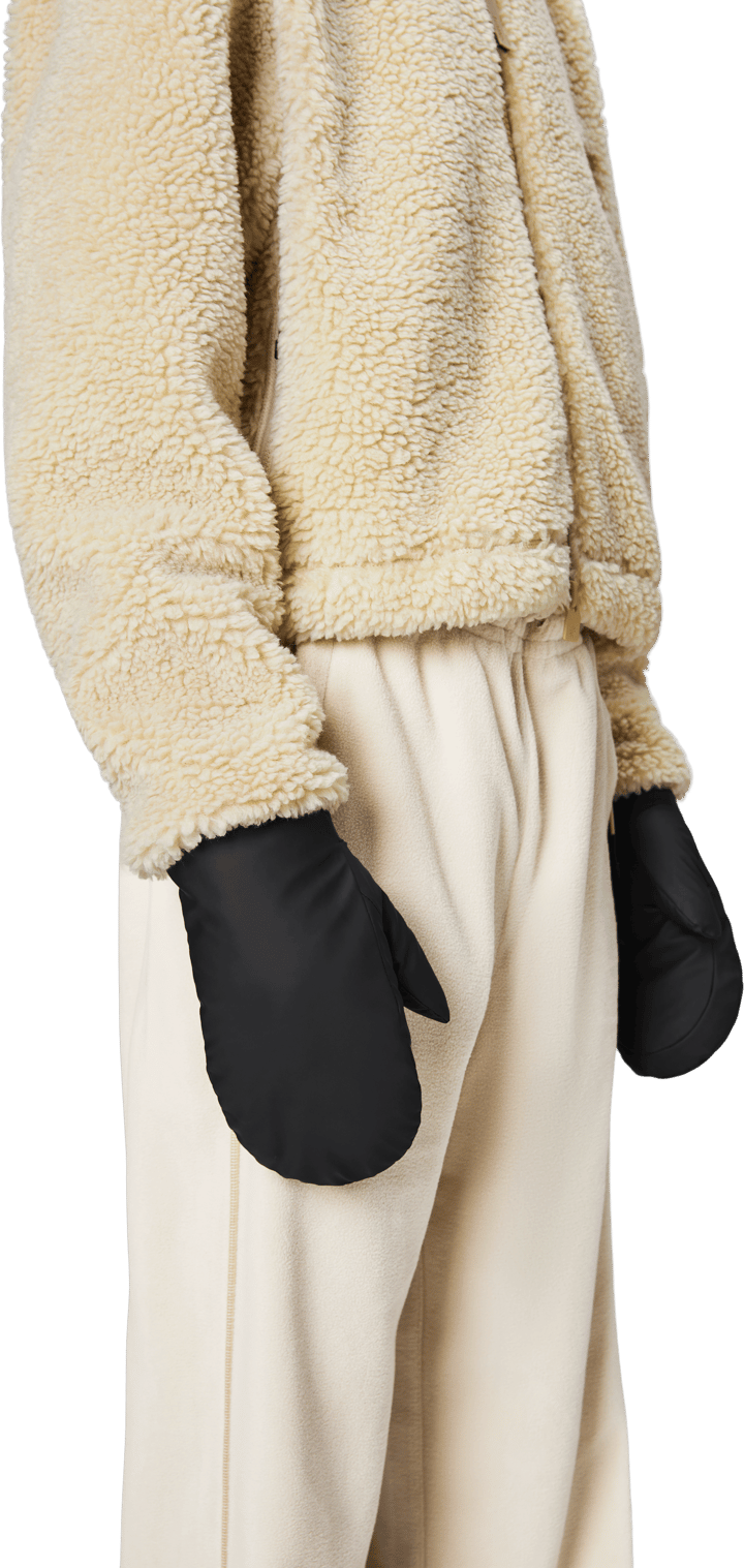 Rains Puffer Mittens Black Rains