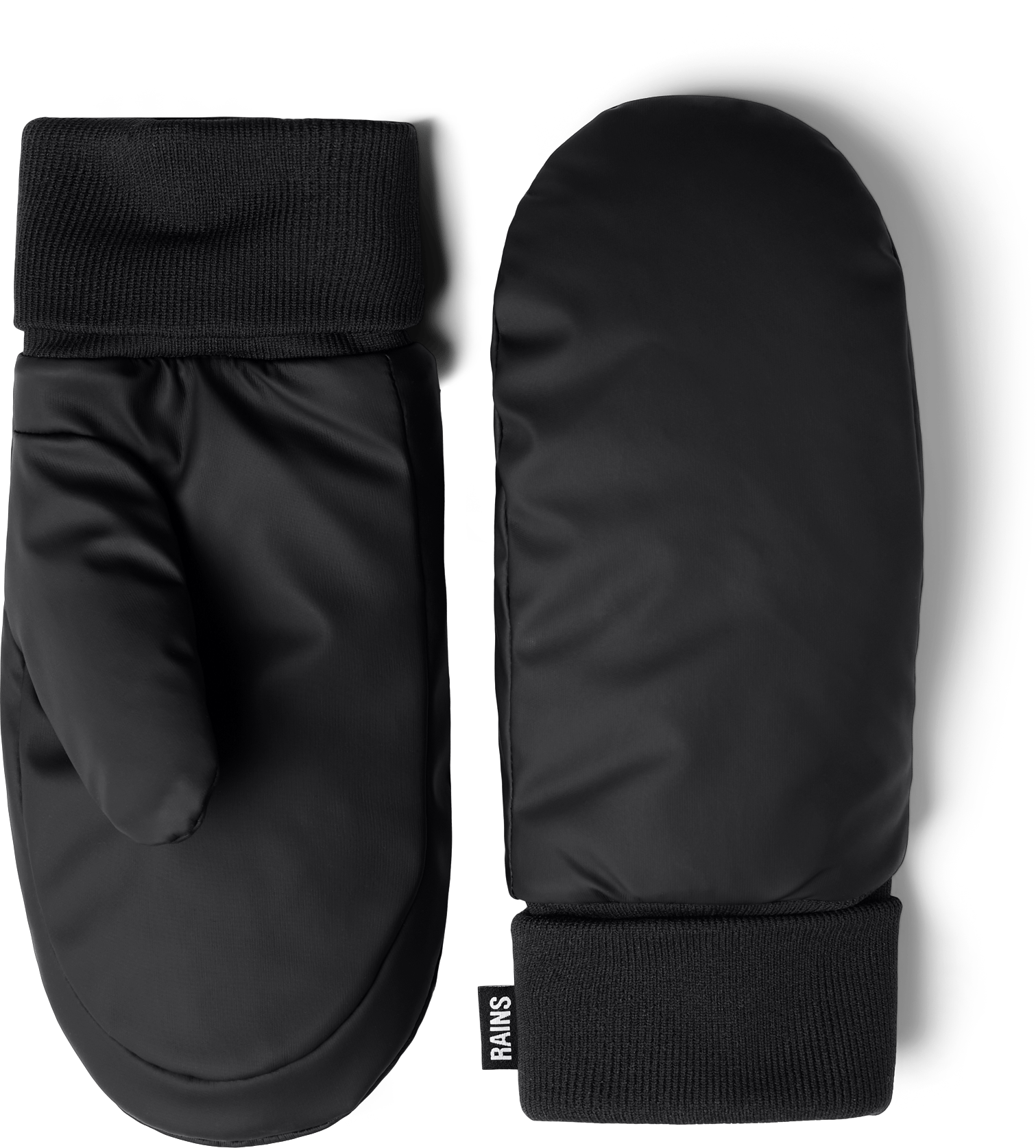 Rains Puffer Mittens Black