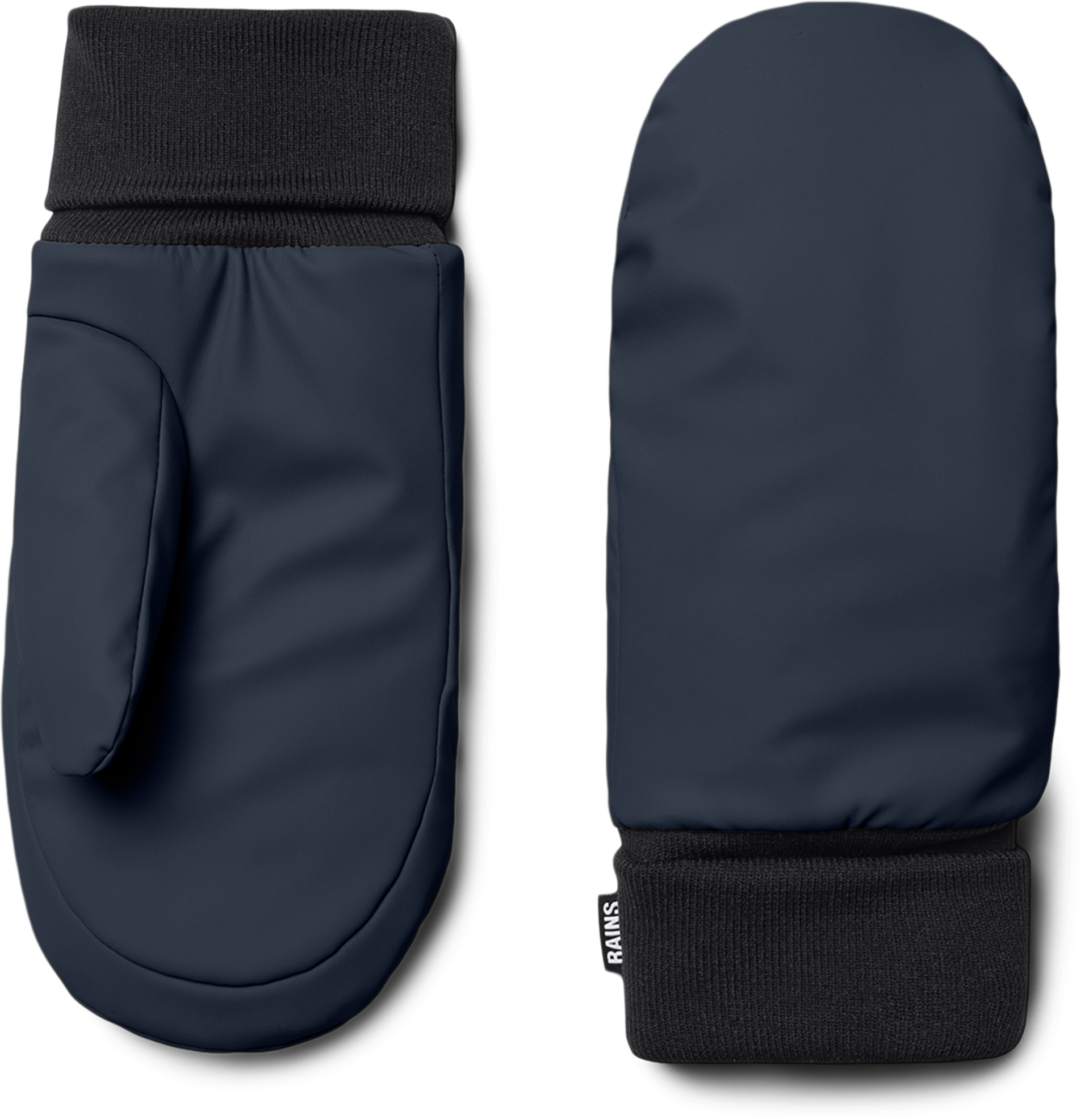 Rains Puffer Mittens Navy