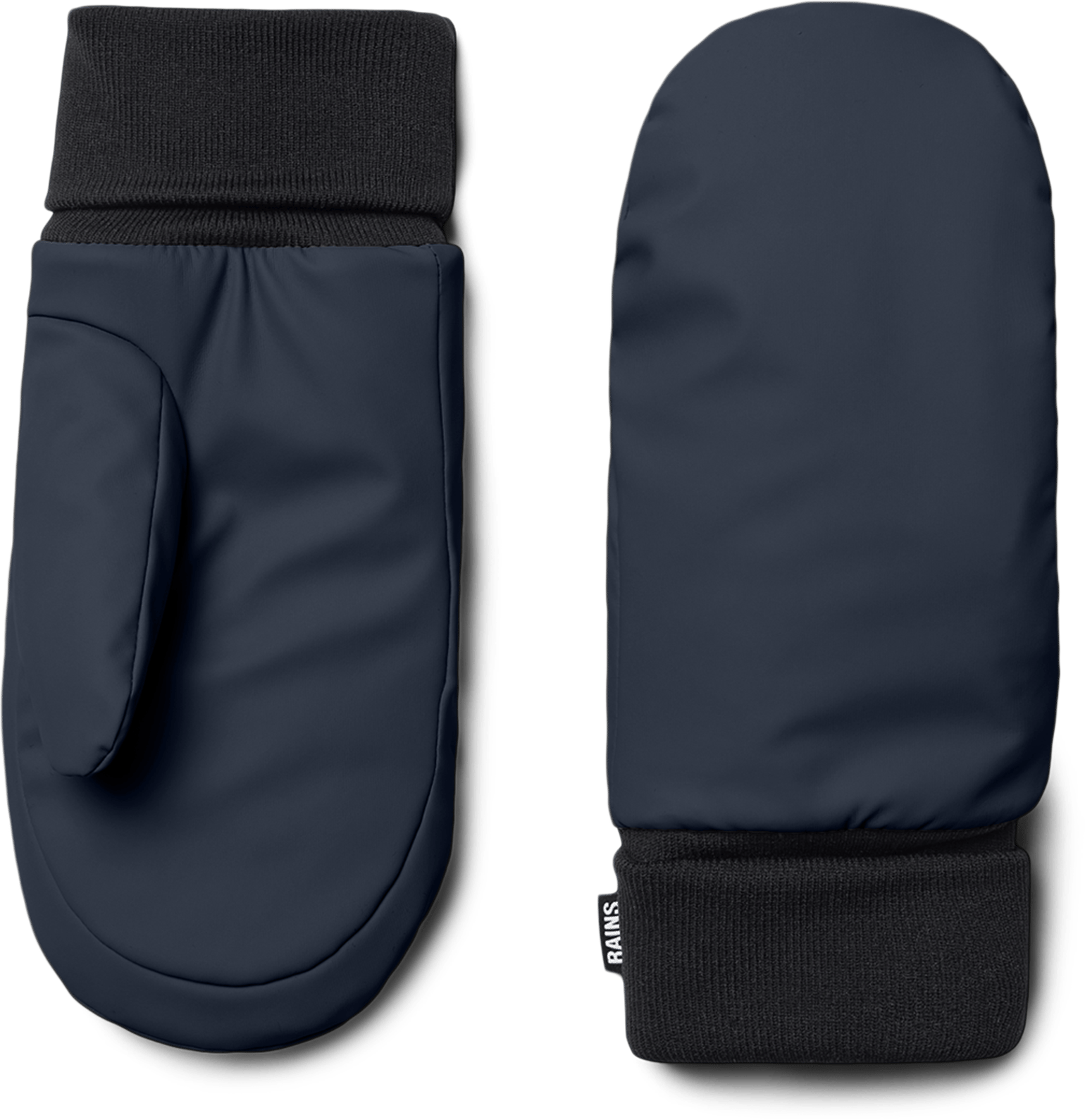 Rains Puffer Mittens Navy