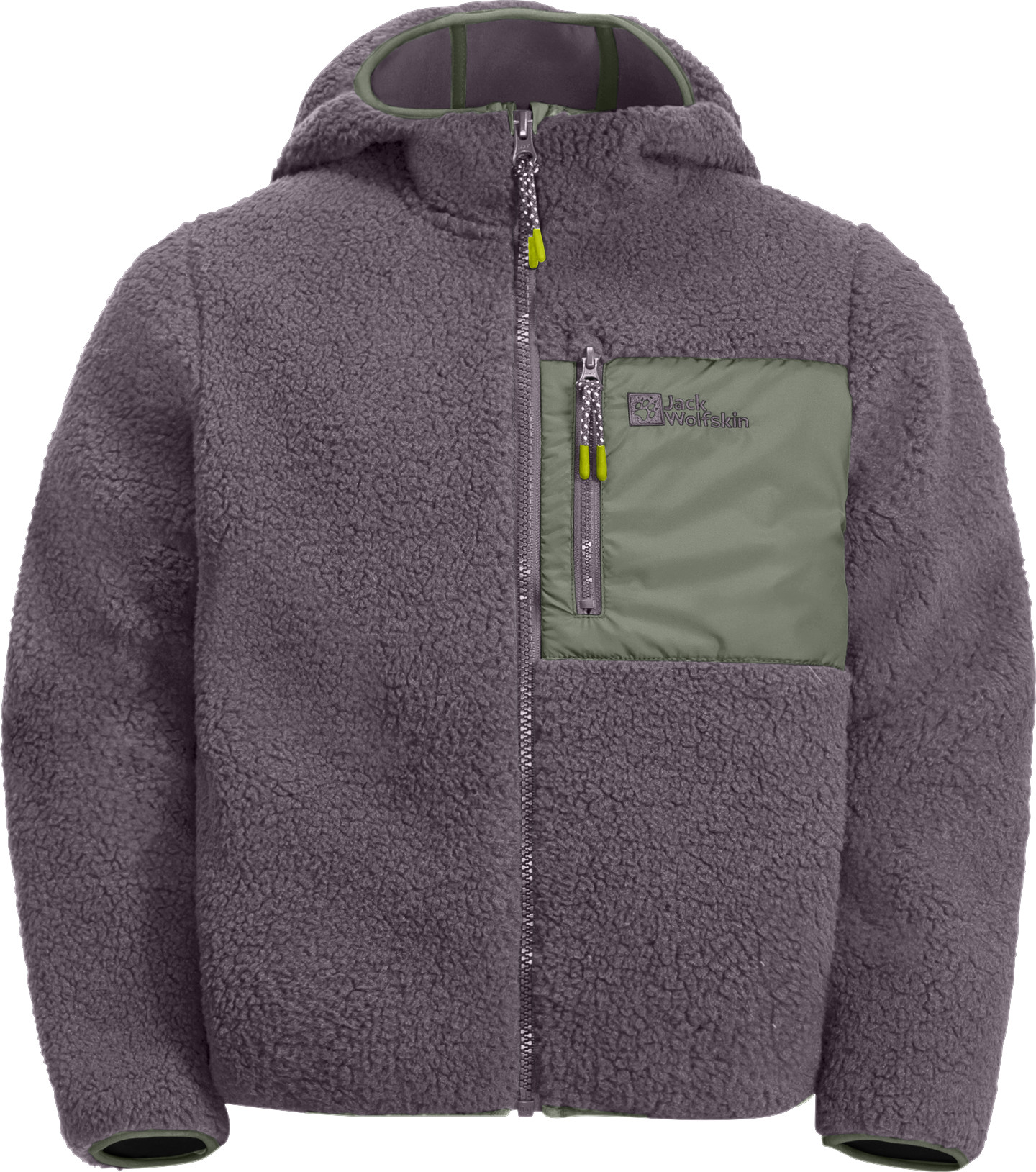 Jack Wolfskin Kids’ Ice Curl Hood Jacket Wild Blossom