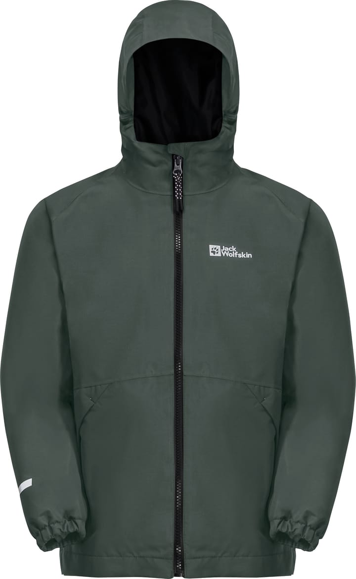 Jack Wolfskin Kids' Iceland 3-in-1 Jacket Slate Green/Black Jack Wolfskin