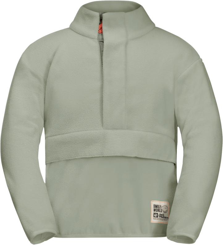 Jack Wolfskin Kids’ Smileyworld Midlayer Mint Leaf