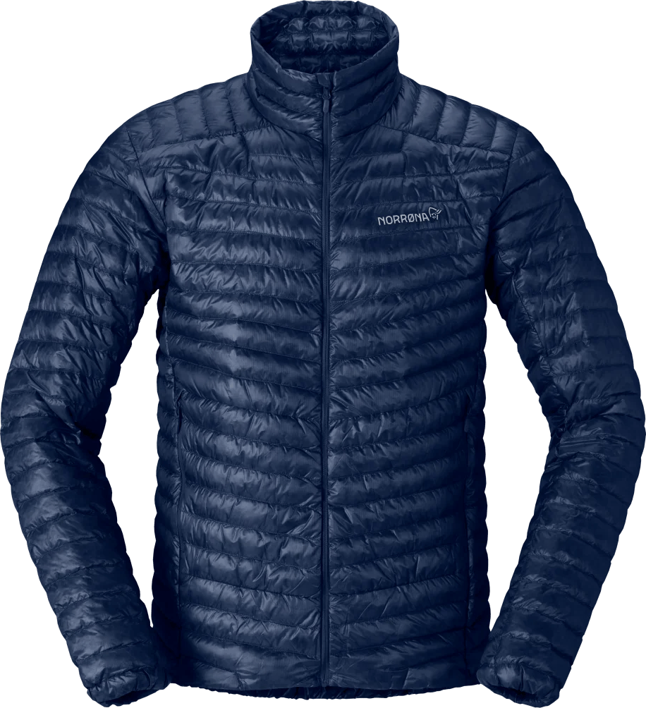 Norrøna Men's Trollveggen Superlight Down Jacket Indigo Night Blue