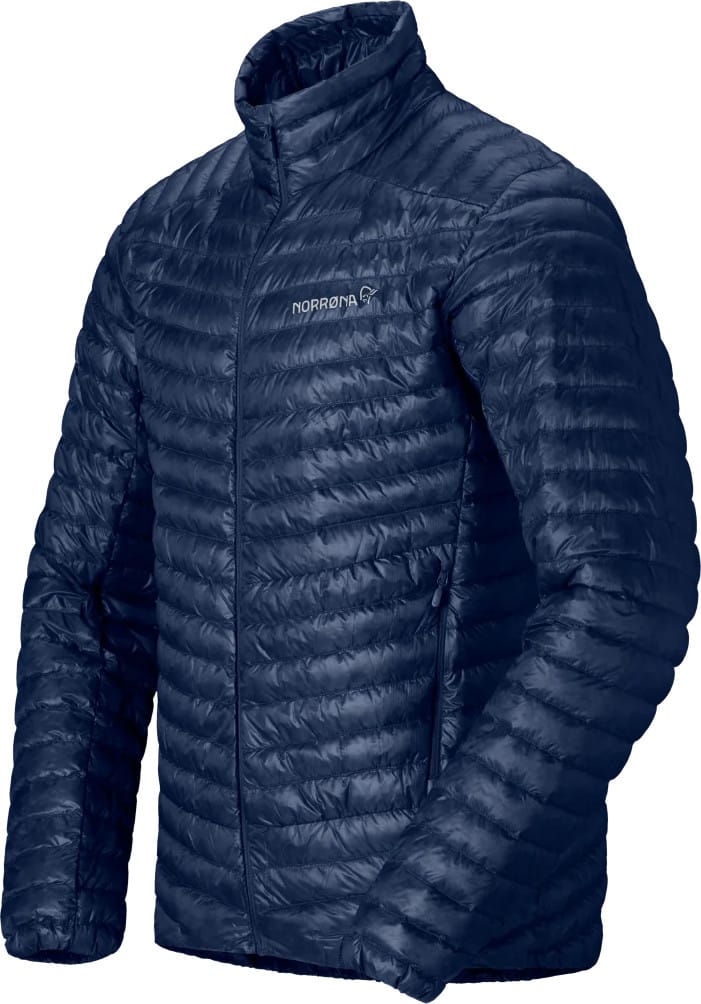 Norrøna Men's Trollveggen Superlight Down Jacket Indigo Night Blue Norrøna