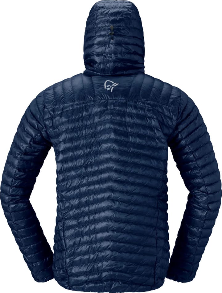 Norrøna Men's Trollveggen Superlight Down Hood Indigo Night Blue Norrøna