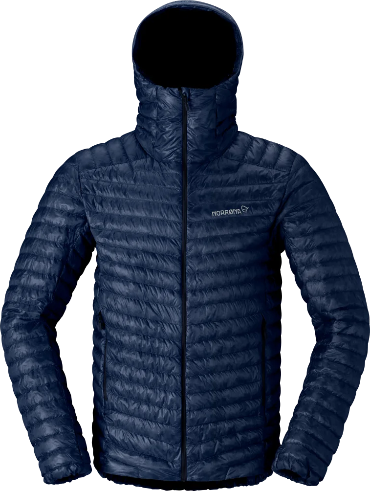 Norrøna Men’s Trollveggen Superlight Down Hood Indigo Night Blue