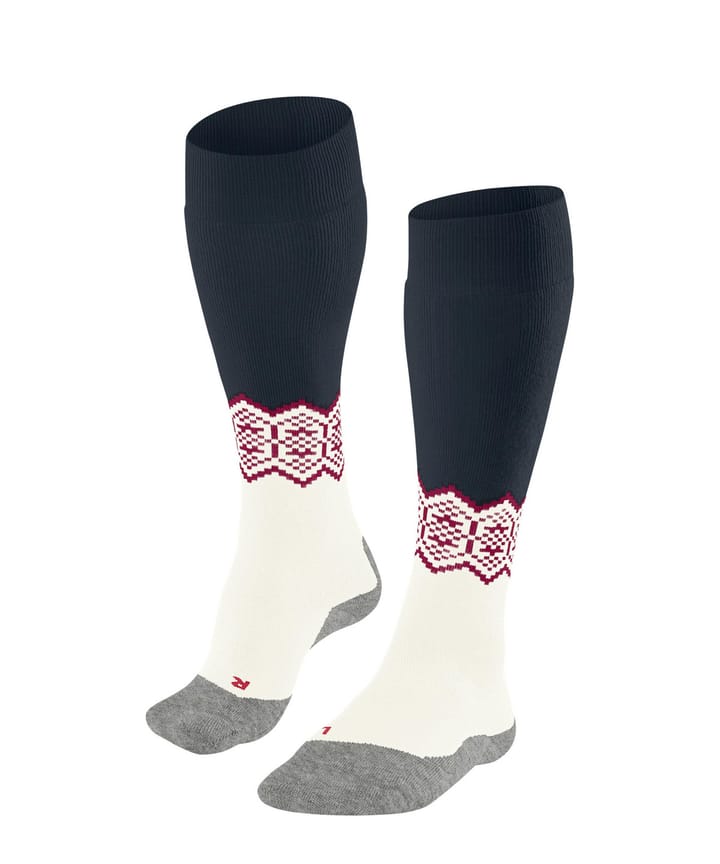 Falke Women's Sk2 Trend Intermediate Skiing Knee-High Socks Off-white Falke