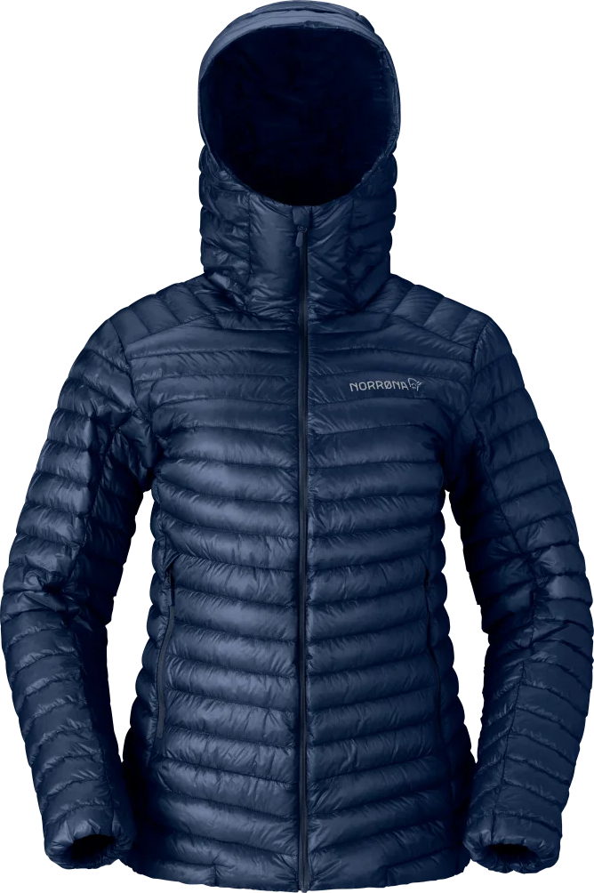 Norrøna Women’s Trollveggen Superlight Down Hood Indigo Night Blue