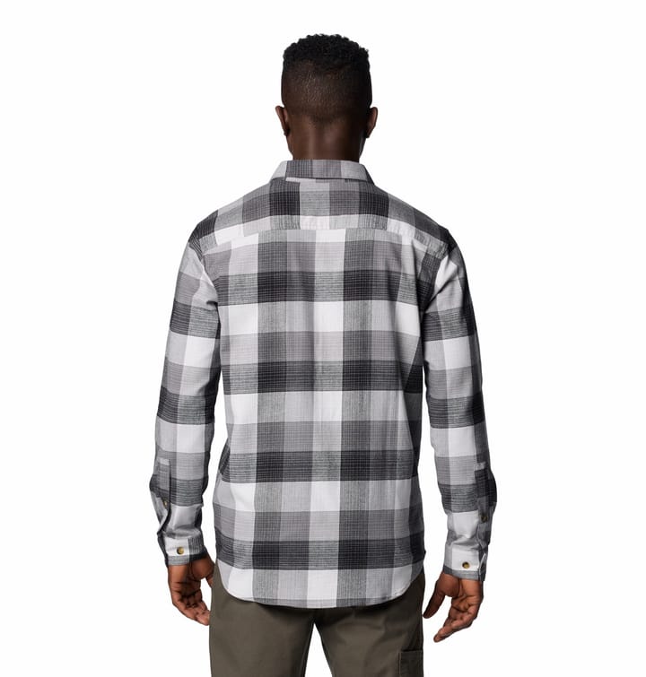 Columbia Men's Cornell Woods Flannel Long Sleeve Shirt Black/grey Classic Multi Tartan Columbia Montrail