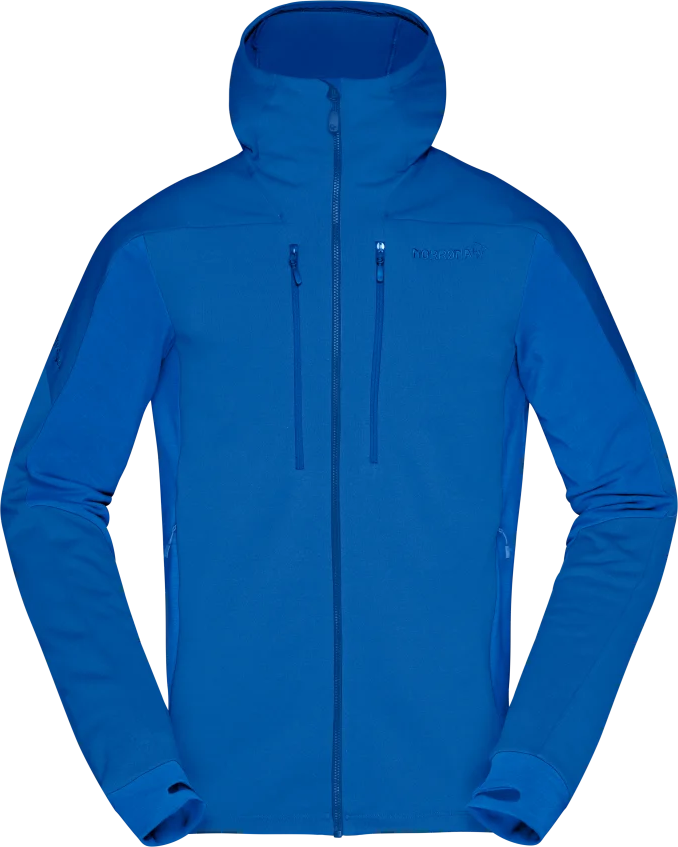 Norrøna Men’s Trollveggen Powerstretch Pro Zip Hood Limoges