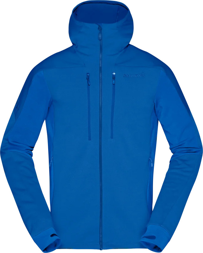 Norrøna Men’s Trollveggen Powerstretch Pro Zip Hood Limoges