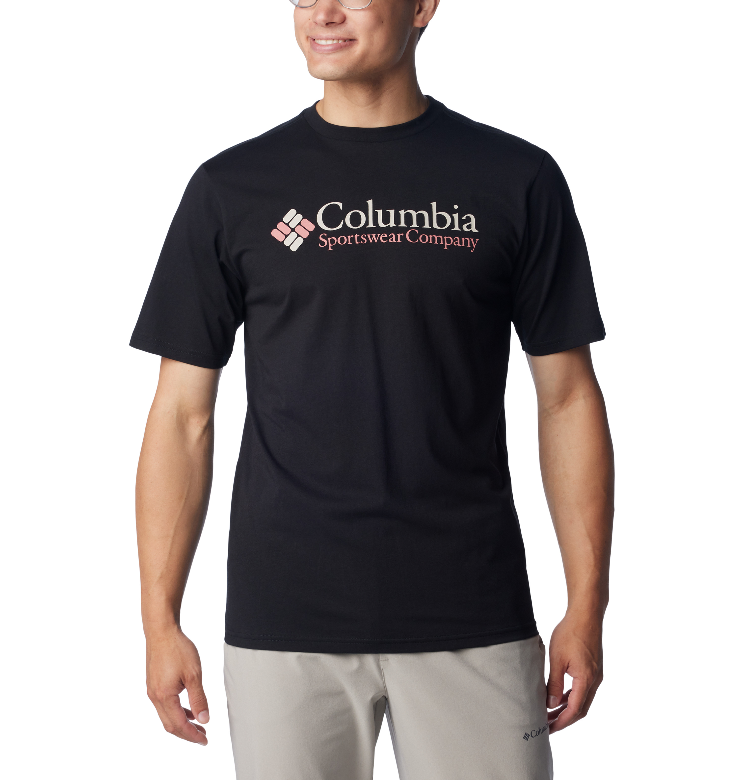 Columbia Men’s CSC Basic Logo Short Sleeve Black Csc Retro Logo