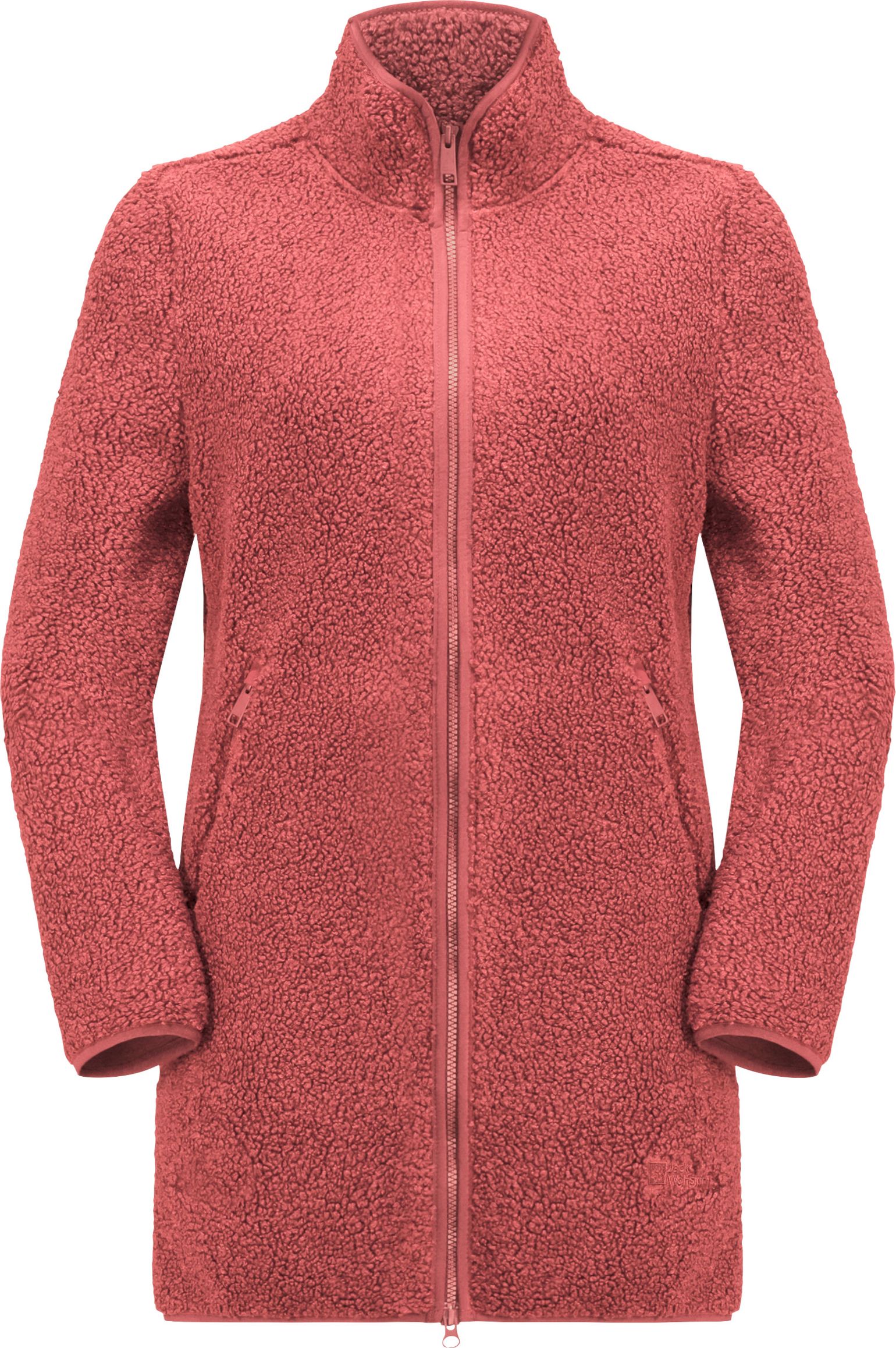 Jack Wolfskin Women's High Curl Coat Red Coral