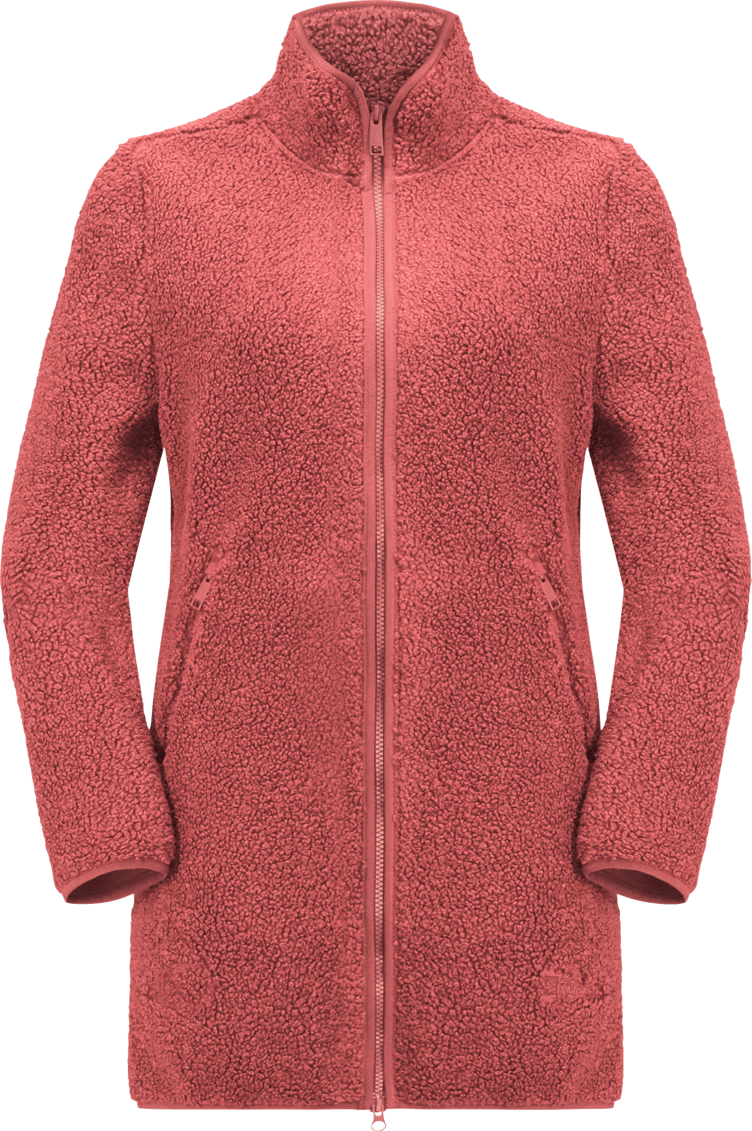 Jack Wolfskin Women's High Curl Coat Red Coral