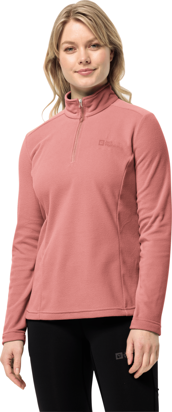 Jack Wolfskin Women's Taunus Halfzip Mineral Red Jack Wolfskin