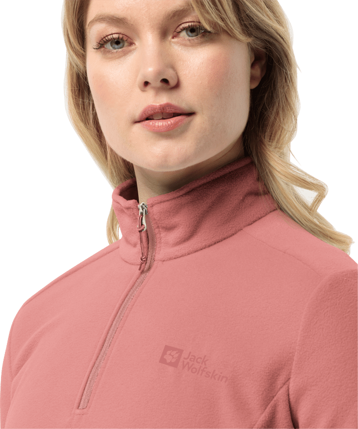 Jack Wolfskin Women's Taunus Halfzip Mineral Red Jack Wolfskin