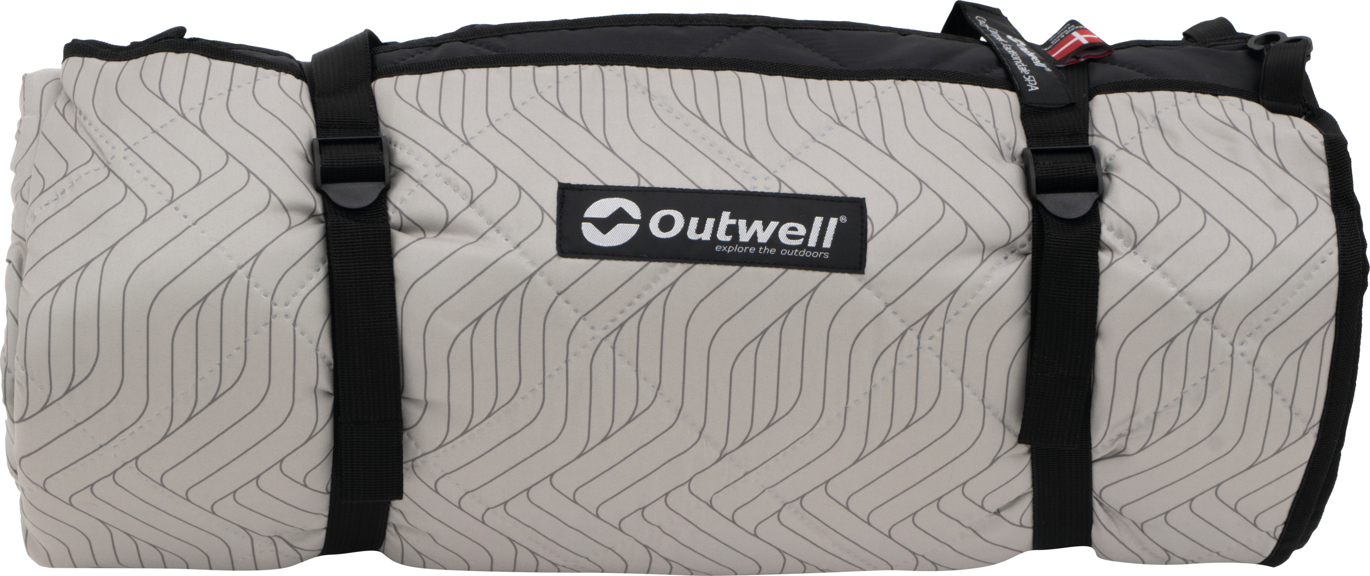 Outwell Cozy Carpet Stonehill 7 Air Black & Grey