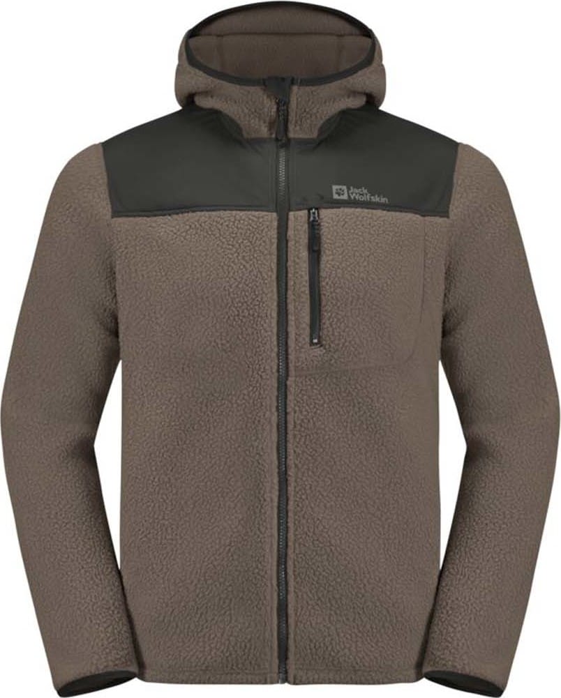 Jack Wolfskin Men's Kammweg Pile Fz Cold Coffee