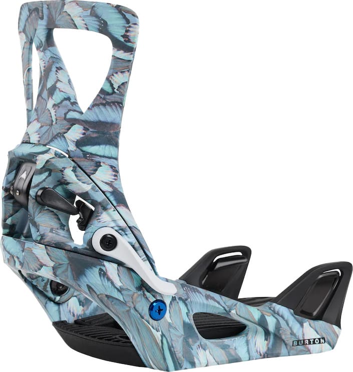 Burton Women's Step On® Snowboard Binding Blue Butterflies