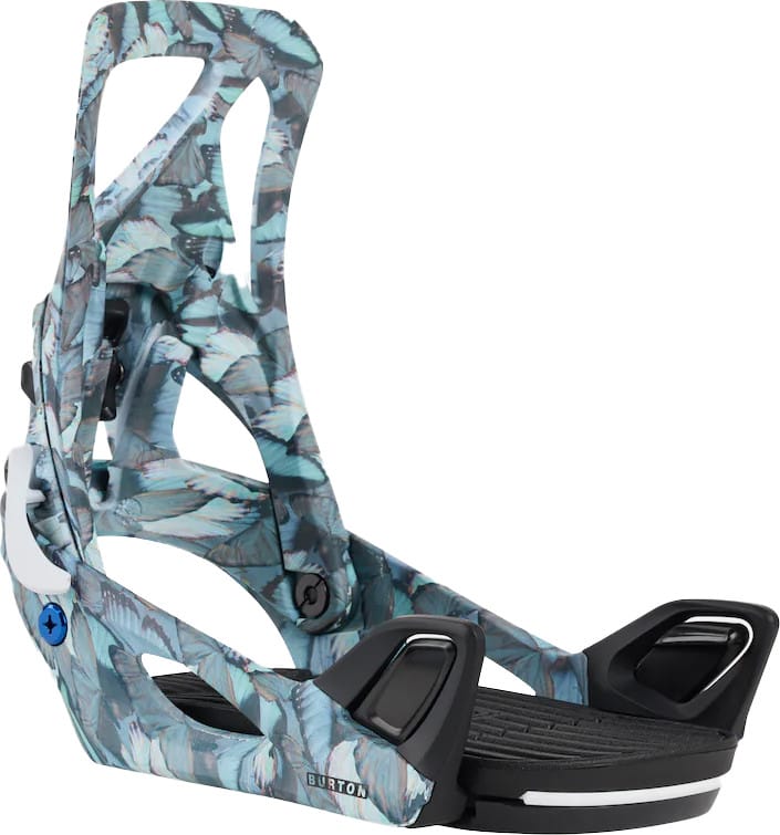 Burton Women's Step On® Snowboard Binding Blue Butterflies Burton