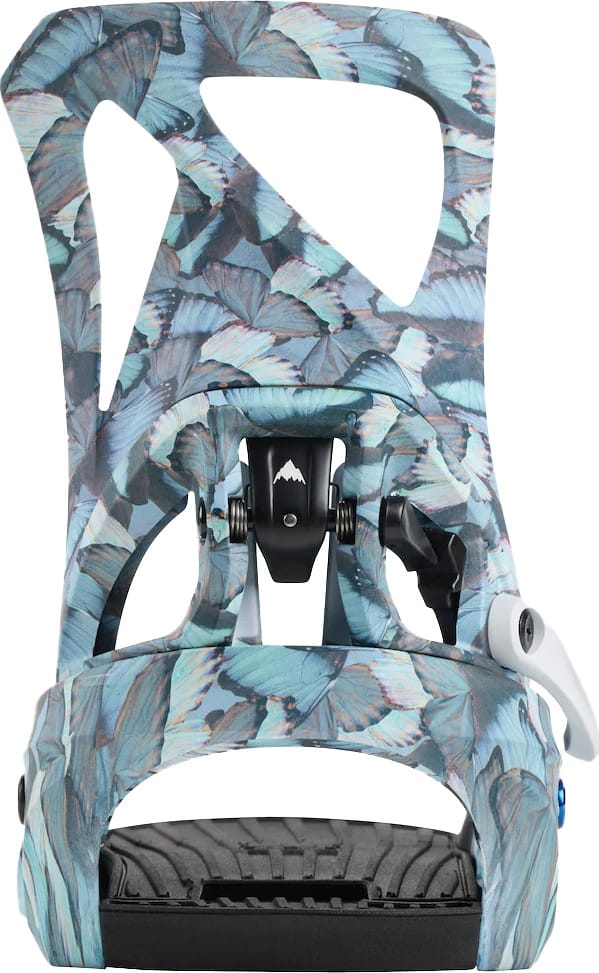 Burton Women's Step On® Snowboard Binding Blue Butterflies Burton