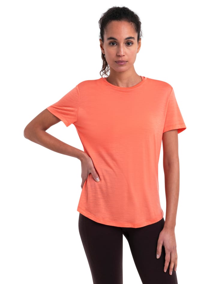 Icebreaker Women's Merino 125 Cool-Lite™ Sphere III Short Sleeve Tee Tang Icebreaker