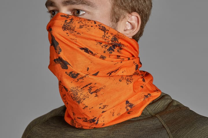 Seeland Neck Gaiter 2-pack Pine Green/Invis Orange Blaze Seeland