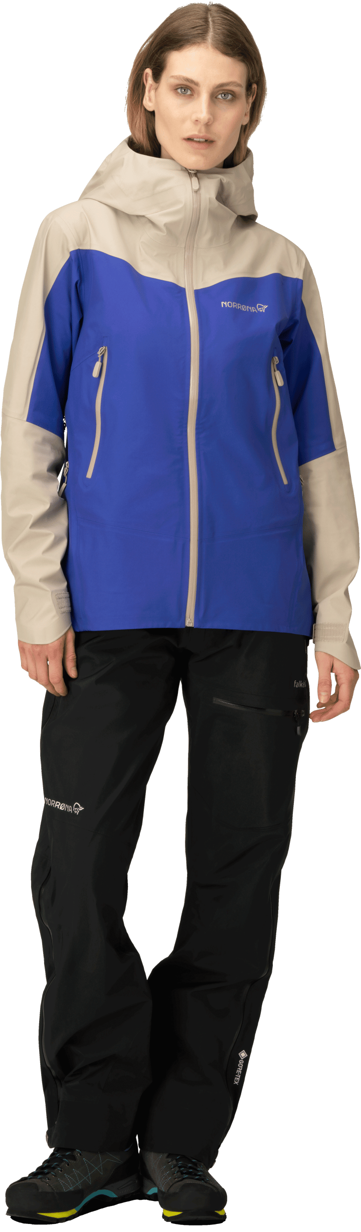 Norrøna Women's Falketind Gore-Tex Jacket Royal Blue Norrøna