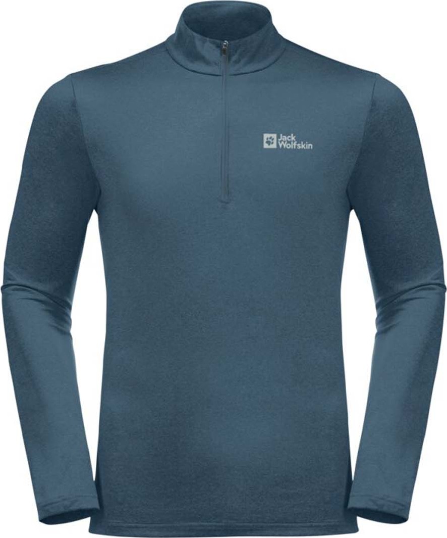 Jack Wolfskin Men’s Sky Thermal Half Zip Midnight Sky