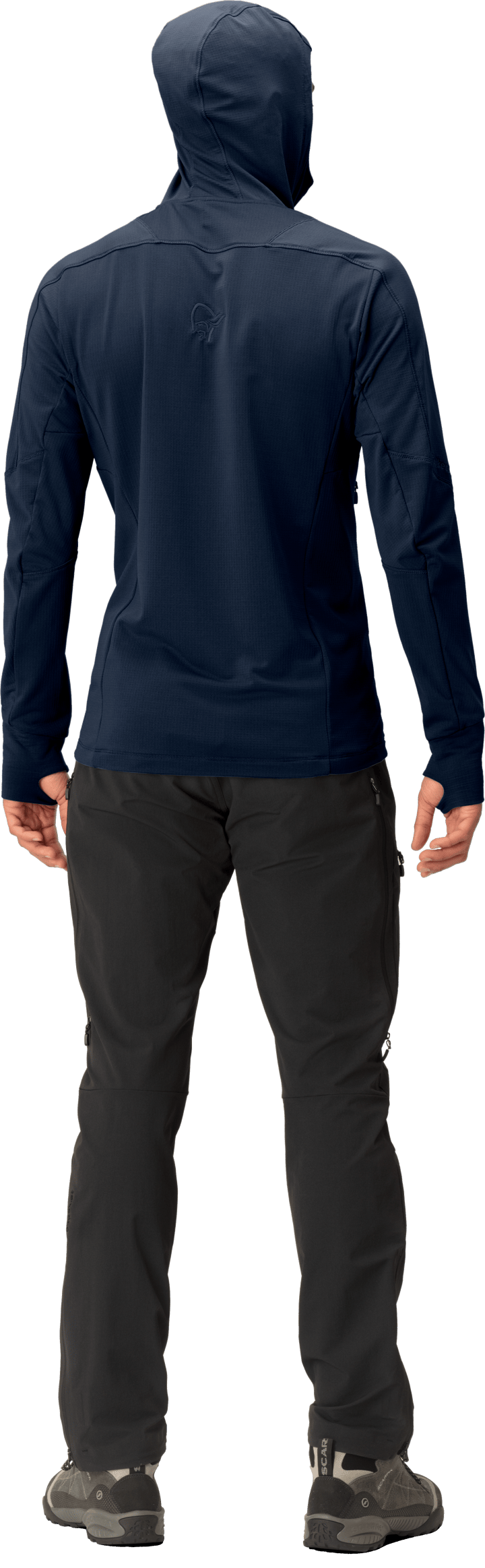 Norrøna Men's Falketind Power Grid Hood Indigo Night | Buy Norrøna Men ...