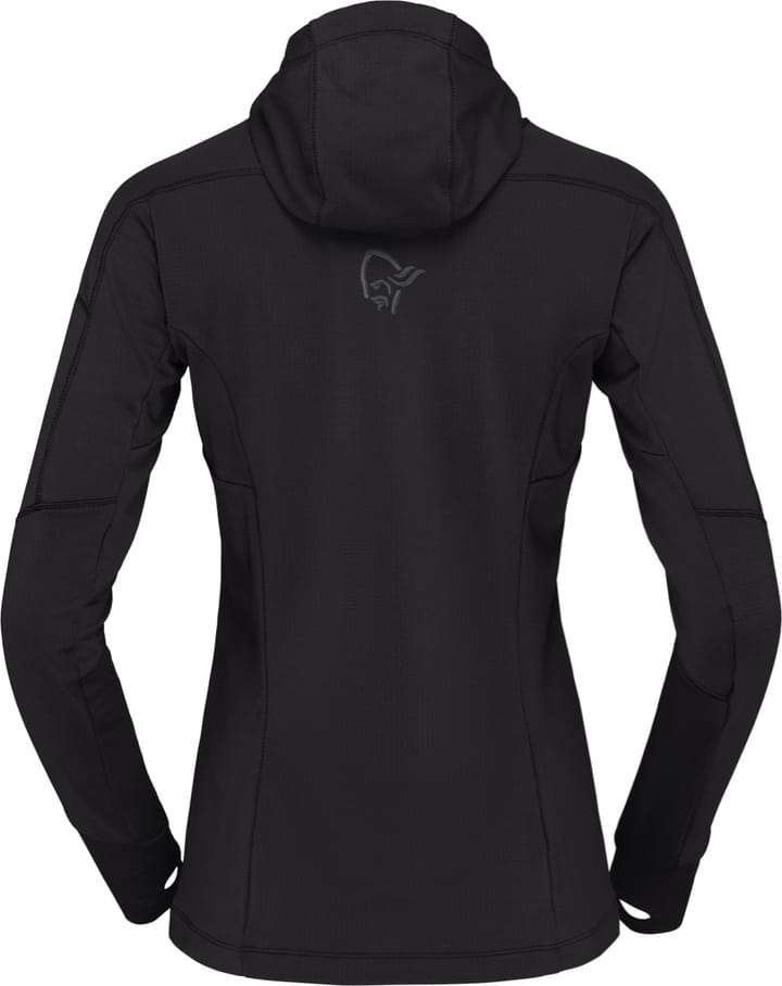 Norrøna Women's Falketind Power Grid Hood Caviar Norrøna