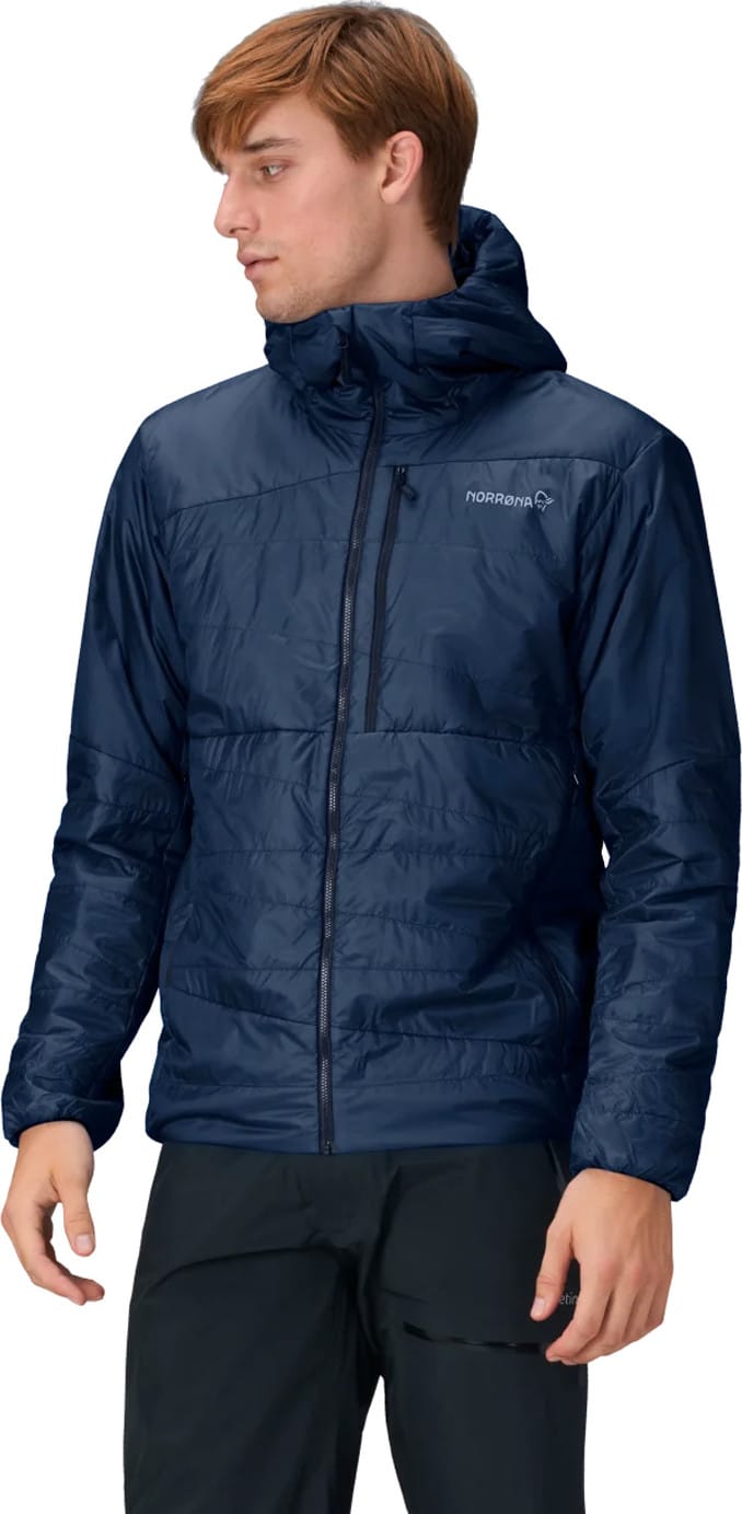 Norrøna Men's Falketind Thermo40 Hood Indigo Night Blue Norrøna