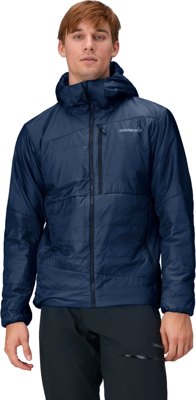 Norrøna Men's Falketind Thermo40 Hood Indigo Night Blue Norrøna