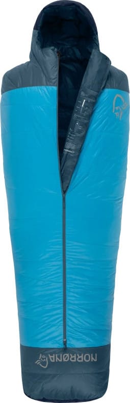 Norrøna Women's Falketind Down800 10c Sleeping Bag 170  Hawaiian Surf Norrøna