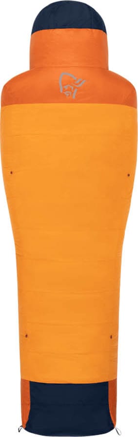 Norrøna Women's Falketind Down 0C Sleeping Bag 170 Orange Popsicle Norrøna