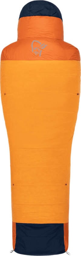 Norrøna Men's Falketind Down 0C Sleeping Bag 185 Orange Popsicle Norrøna