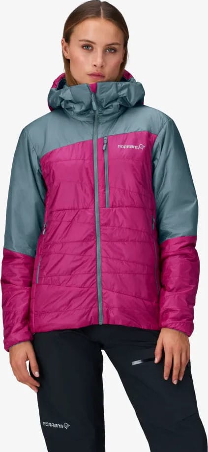 Norrøna Women's Falketind Thermo40 Hood  Festival Fuchsia Norrøna