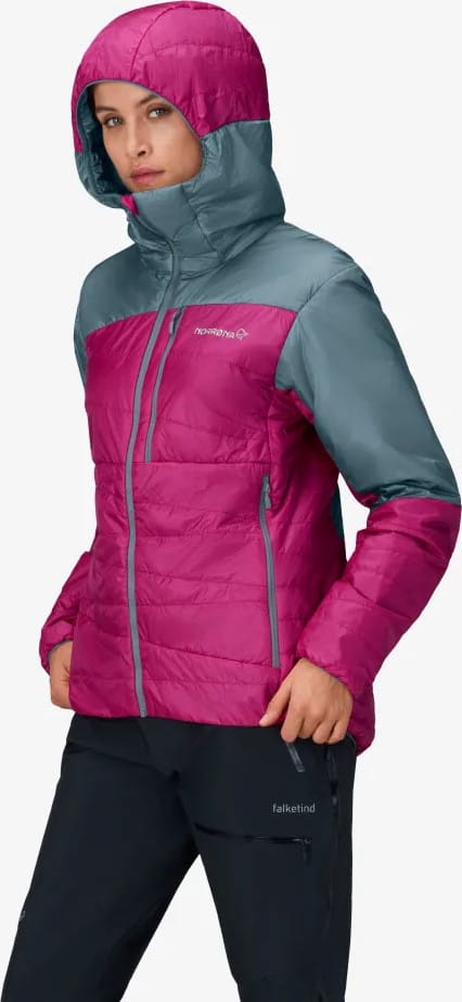 Norrøna Women's Falketind Thermo40 Hood  Festival Fuchsia Norrøna