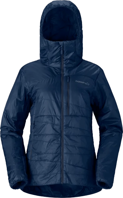 Norrøna Women's Falketind Thermo40 Hood  Indigo Night