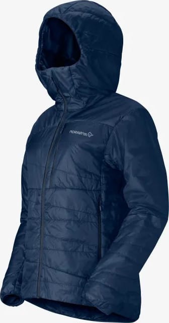 Norrøna Women's Falketind Thermo40 Hood  Indigo Night Norrøna