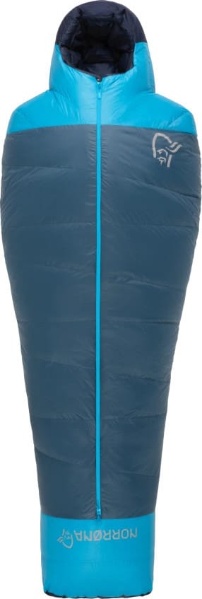 Norrøna Men's Falketind Down800 10c Sleeping Bag 185  Hawaiian Surf Norrøna