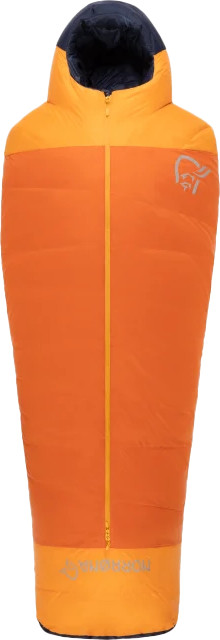 Norrøna Women’s Falketind Down800 -18.5c Sleeping Bag 170  Pureed Pumpkin