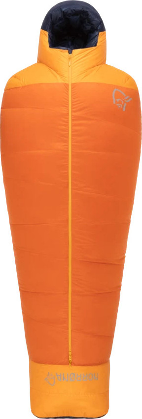 Norrøna Men’s Falketind Down800 -18.5c Sleeping Bag 185  Pureed Pumpkin