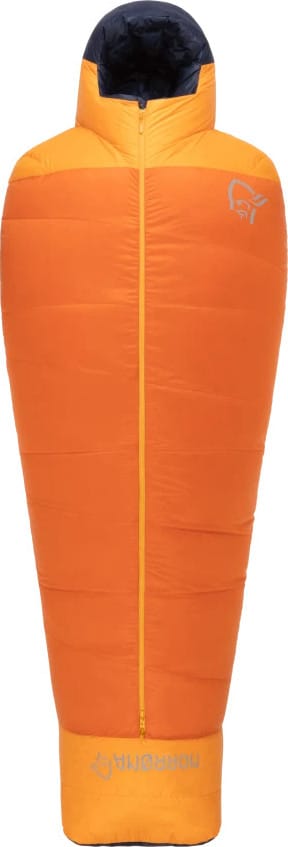 Norrøna Men's Falketind Down800 -18.5c Sleeping Bag 185  Pureed Pumpkin Norrøna