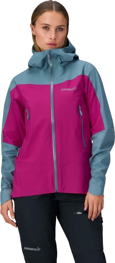 Norrøna Women's Falketind GORE-TEX Jacket Festival Fuchsia Norrøna