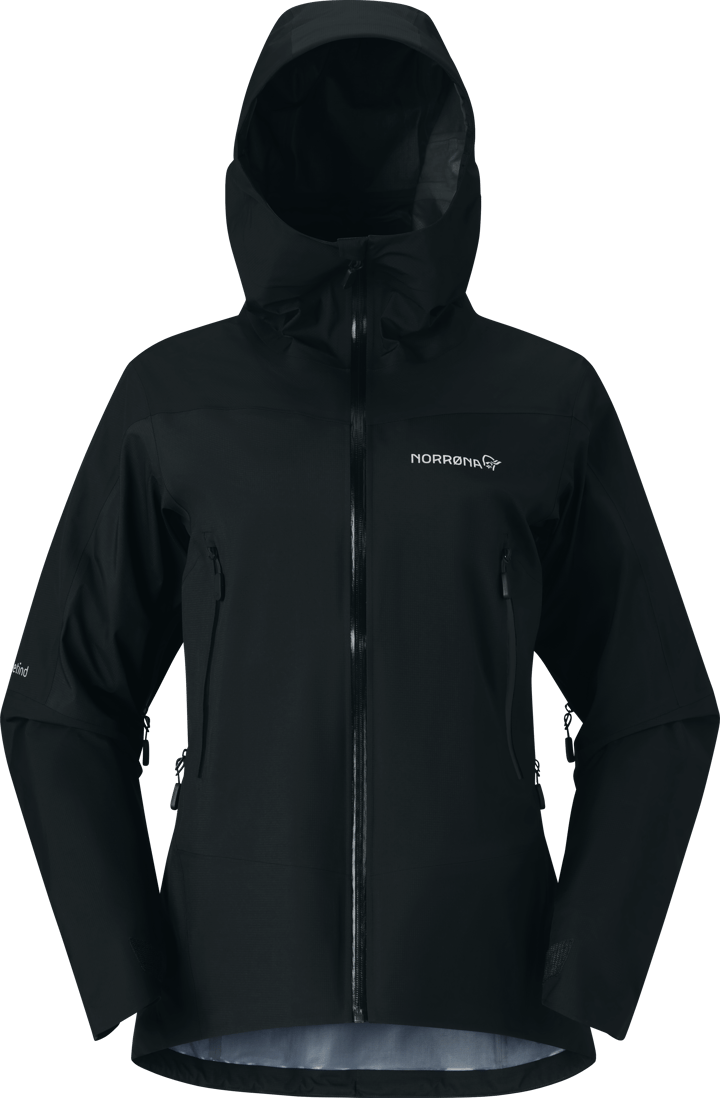 Norrøna Women's Falketind GORE-TEX Jacket Caviar Black Norrøna