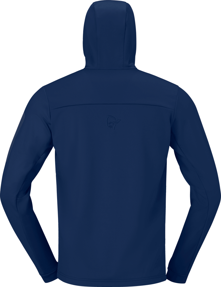 Norrøna Men's Falketind Warm Stretch Hood Indigo Night Blue Norrøna